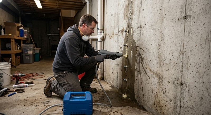 Basement Foundation Repair in Riverton, UT