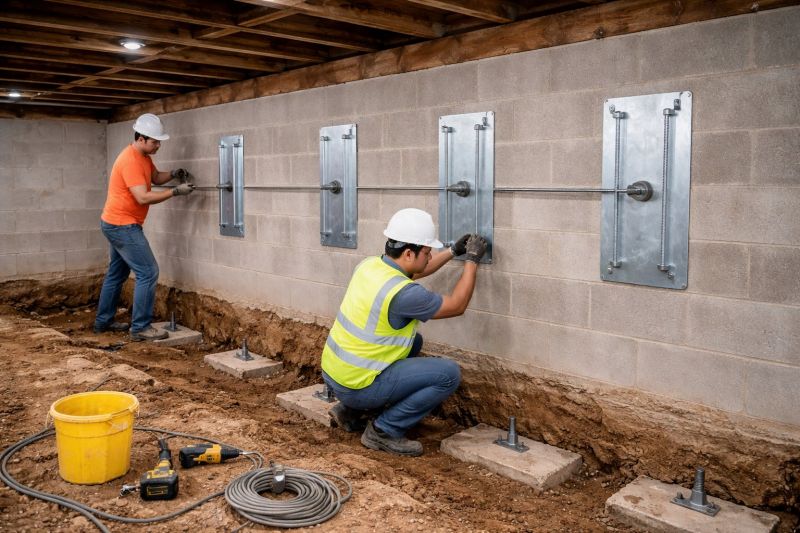Basement Stabilization in West Jordan, UT