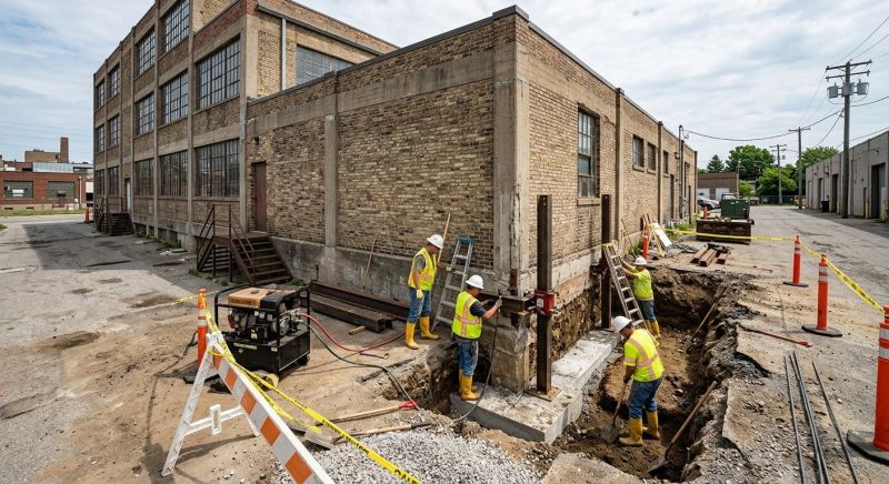 Building Foundation Repair in Riverton, UT