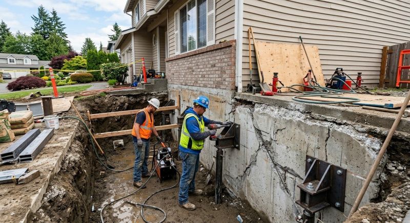 Concrete Foundation Repair in Magna, UT