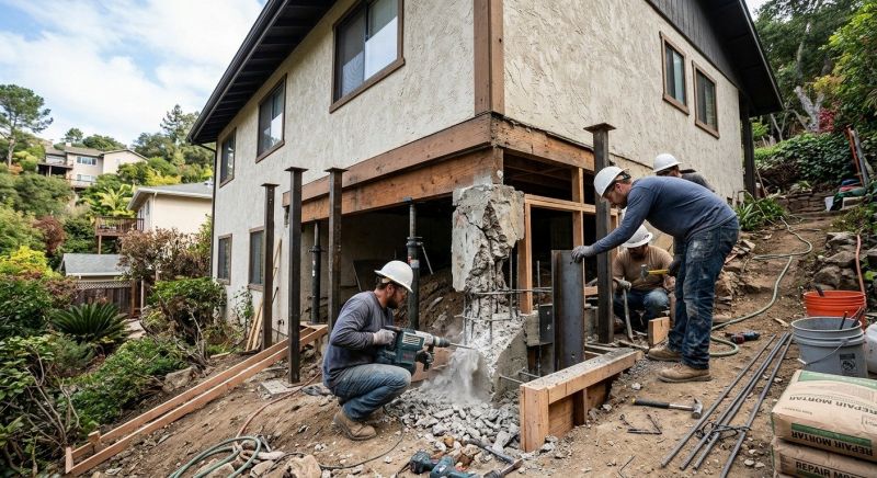 Concrete Foundation Repair in Salt Lake City, UT