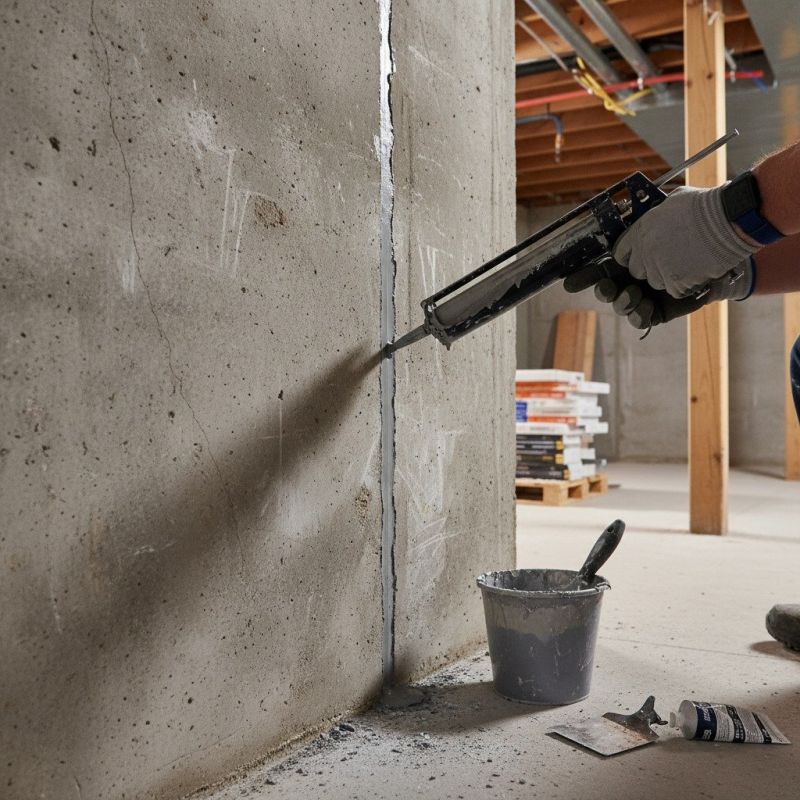 Cracked Basement Floor Repair in West Jordan, UT
