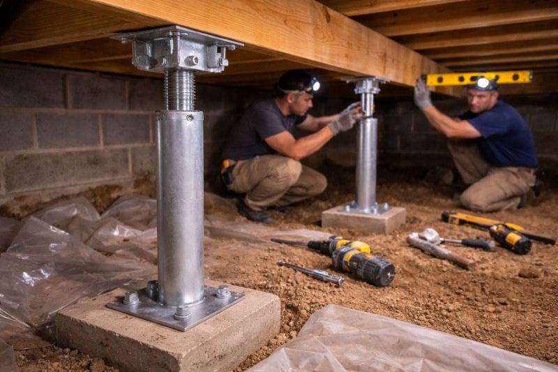 Crawlspace Structural Repair in West Jordan, UT