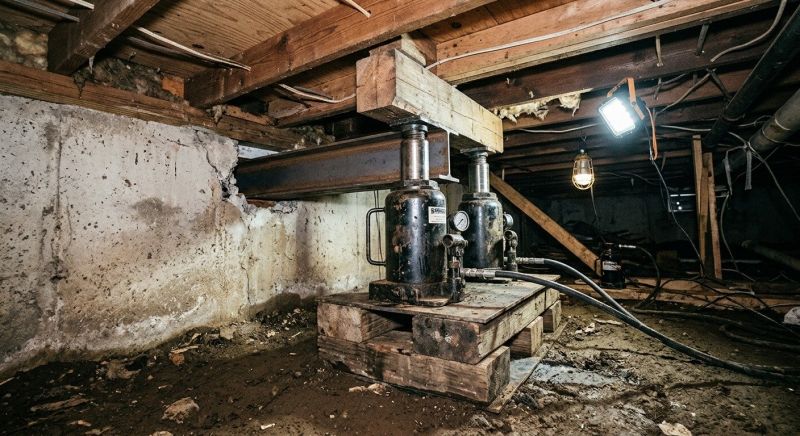 Foundation Jacking in Centerville, UT