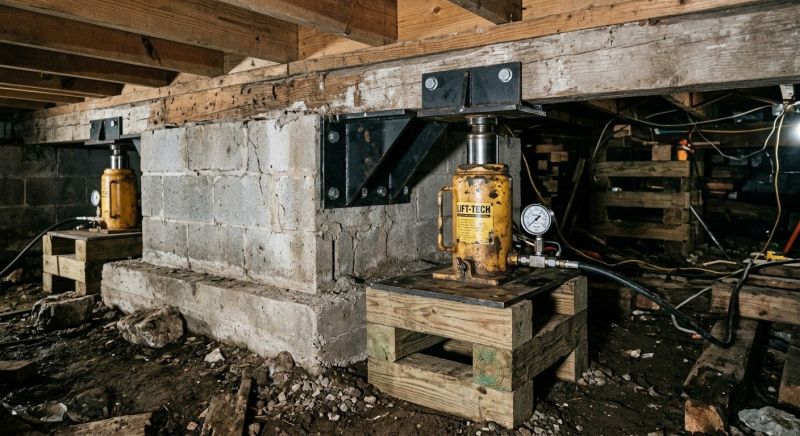Foundation Jacking in Sandy, UT