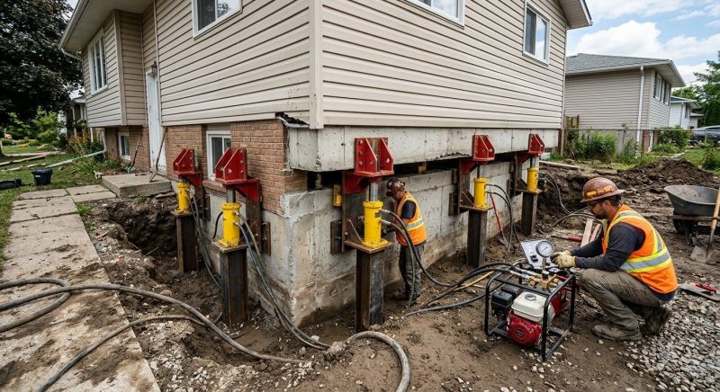 Foundation Lifting in Bountiful, UT