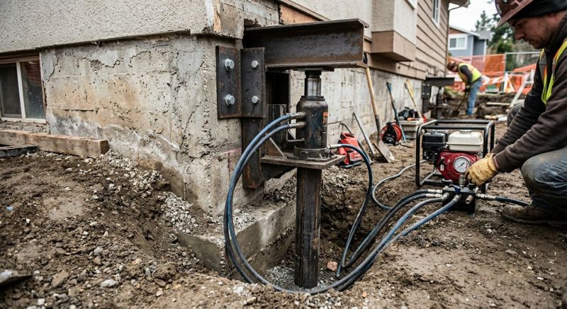 Foundation Lifting in Draper, UT