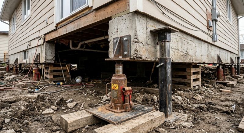 Foundation Lifting in Millcreek, UT