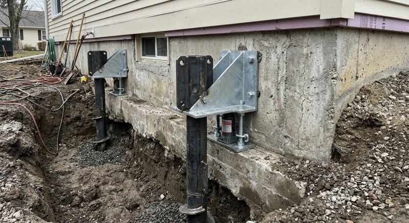 Foundation Pier Leveling in West Jordan, UT