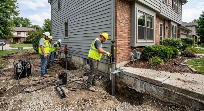 Foundation Stabilizing in Midvale, UT
