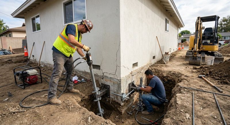 Foundation Stabilizing in North Salt Lake, UT