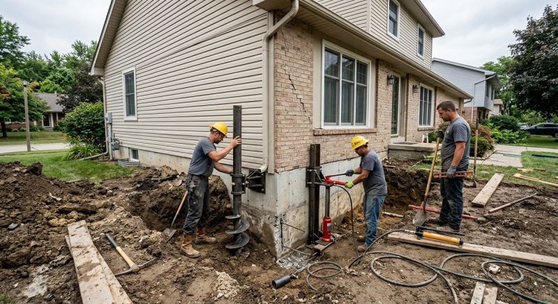 House Foundation Repair in West Jordan, UT