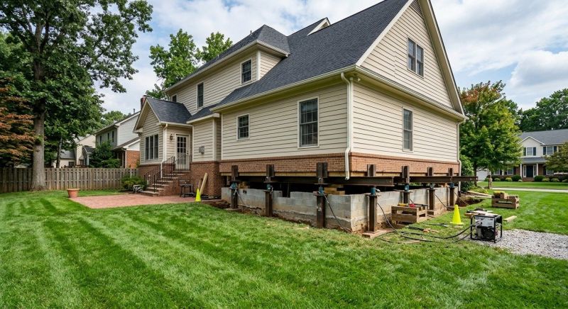 Settling Foundation Service in North Salt Lake, UT