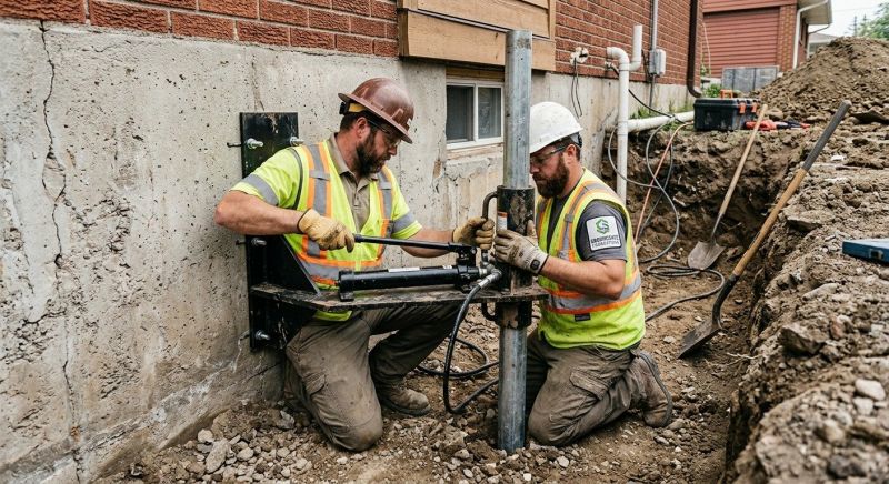 Settling Foundation Service in Pleasant Grove, UT