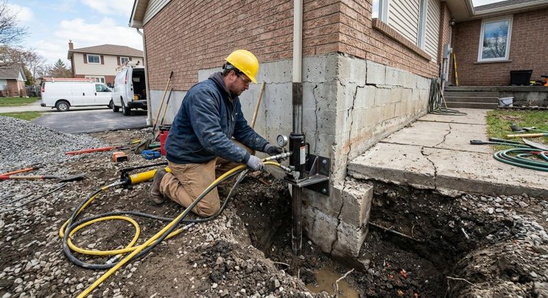 Sinking Foundation Repair in Salt Lake County, UT