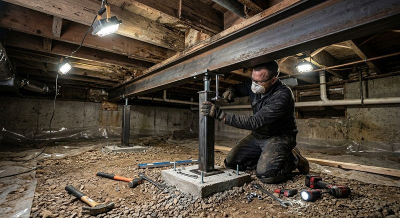 Slab Foundation Repair in West Jordan, UT