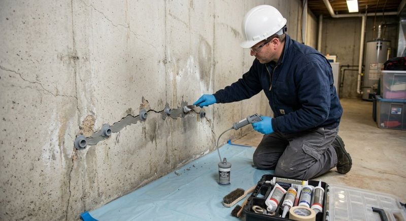 Structural Crack Repair in West Jordan, UT