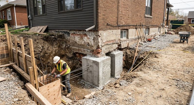 Structural Underpinning in West Jordan, UT