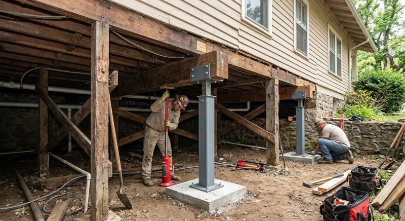 Structural Underpinning in West Jordan, UT