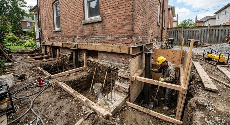Structural Underpinning in West Jordan, UT